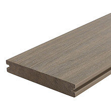 WPC 2,25x13,8x300 cm Fiberdeck Premium plank massief Light Grey – Duurzaam en stijlvol voor elk buit