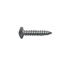Schroef voor WEO Essential alu-startprofiel 4x25mm RVS AISI304  50 schr/doosje (1113)