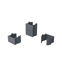 Boston plastic wedges 15mm (66pcs) RAL7016