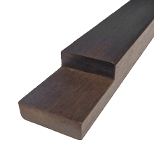 FelixWood Thermo Bamboe thermo balk 3x8x6x200 cm glad