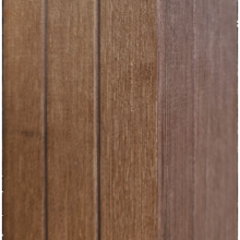 Bangkirai paal v-groeven Premium 9x9x305 cm