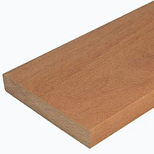 Afri-kulu terrasplank glad P410 KD18% FAS Premium 2,5x14,5x275 cm