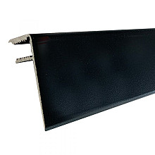 Eva-Last aluminium afdeklijst onder/boven/zijkant 2,6x5x500 cm t.b.v. Stripes [Cedar]