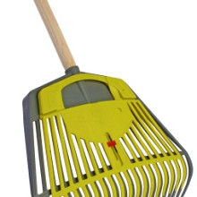 Talen Tools – Bladhark – Bladvork – 2-in-1 – Essenhouten steel – 160 cm – Met handbladvork