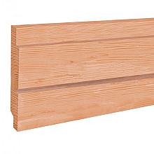 Elephant dubbele rhombus gedroogd Douglas PEFC – Premium gevelbekleding 2,7x12,9(14,5)x400 cm