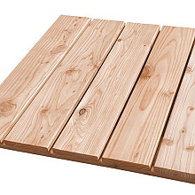 Elephant Terrastegel Douglas FSC 3x50x50 cm – Vlak Geschaafd & RVS Geschroefd