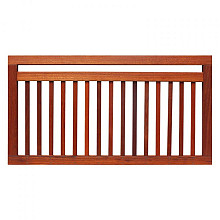 Industrieel Bangkirai Hardhout 3,2 x 150 x 80 cm – Naturel Geolied & RVS Geschroefd