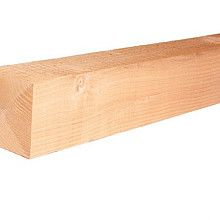 Elephant gezaagde paal met diamantkop Douglas PEFC 14x14x200 cm