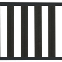 Elephant Tuinhek Design Houtcomposiet FSC 10L – Antraciet met Antra Liggers en RVS Geschroefd