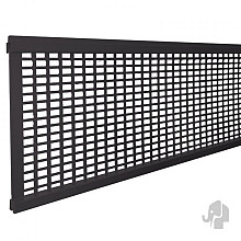 Elephant Deco Lamel Modular Rooster Aluminium – Antraciet (2x206x1793 mm)
