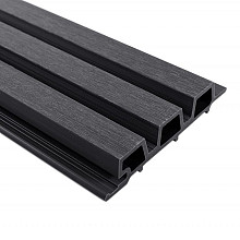 Prime Wall composiet Rhombus 33x168x330 Zaans Zwart