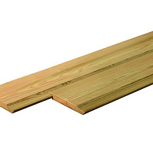 Midden-Europees Grenen Geschaafd Rabat 1,8 x 14,5 x 400 cm – Groen Geïmpregneerd