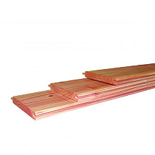 Douglas geschaafd dakbeschot 1,8 x 19,5 x 300 cm, onbehandeld.