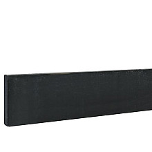 Betonplaat glad 24 x 3,5 x 180 cm, antraciet ongecoat.