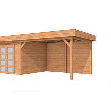 Douglas Topvision Roek 298 x 298 cm met luifel 400 cm
