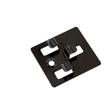 Tussenclips RVS t.b.v. montage composiet dekdelen inclusief schroeven, per doos à 100 stuks.