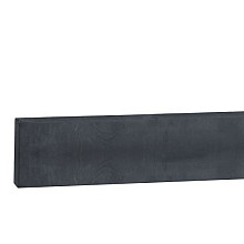 Betonplaat Glad 24 x 3,5 x 184 cm – Antraciet, Ongecoat