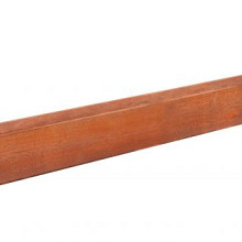 Hardhouten Startblokhutprofiel 2,7 x 6,5 x 400 cm