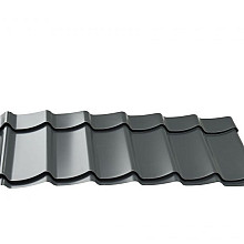 Dakpanplaten t.b.v. Douglasvision kapschuur Comfort 500 x 320 cm, (19 M2), antraciet.