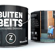 Douglas Buiten Beits 2,5 liter – Zwart RAL 9005