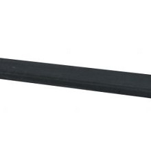 Betonnen Afdekkap voor Betonplaten met Motief 4,5 x 8,0 x 180 cm – Antraciet Gecoat