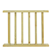 Countryhek Excellent, 101 x 80 cm, groen geïmpregneerd.