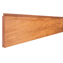 Elephant Lamel Mix&Match Jatoba FSC Hardhout 2x14,1x180 cm (2 stuks) – Zwarte Krimpfolie