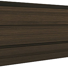 Elephant Lamel Triple Rhombus Houtcomposiet FSC – Co-ex Natural Dark Brown (2 x 14,1 x 180 cm – 6 st
