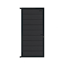 Elephant tuindeur Modular Evo houtcomposiet FSC 4x90x195 cm antraciet