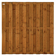 Elephant Rechte Schutting Bruin Verduurzaamd Vuren FSC – 180 x 180 cm