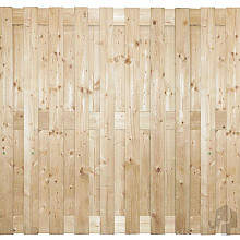 Elephant Rechte Schutting – Verduurzaamd Grenen PEFC (4,5 x 180 x 180 cm)