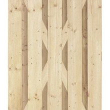 Elephant rechte tuindeur verduurzaamd Grenen PEFC – 90 x 180 cm