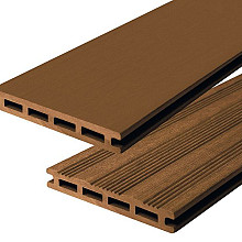 Elephant vlonderplank (clip) houtcomposiet FSC/GRS – Bruin – 2,1 x 14,5 x 225 cm (4 stuks)