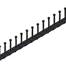 Eva-Last Hulk Chain collated clips RVS zwart 150 stuks per doos
