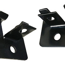 Elephant Professional terras eindclips zwart RVS  25 stuks incl. schroeven