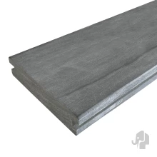 Elephant vlonderplank (clip) Accoya Gray FSC 2,1 x 14 cm
