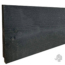 Elephant Zweeds Rabat Verduurzaamd Vuren FSC – Dekkend Zwart Geverfd