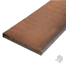 Elephant plank gezaagd Angelim Vermelho FSC hardhout 2x20x350 cm  Duurzaam, sterk en ideaal voor wat