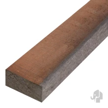 Elephant gezaagde balk Angelim Vermelho hardhout 5x10x250 cm