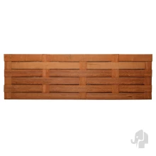 Elephant vlechtmat duurzaam hardhout (klasse I) 60x250 cm – Ideaal voor waterkering