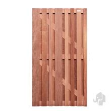 Elephant Tuindeur Stripes Hardhout FSC 4,5x100x180 cm