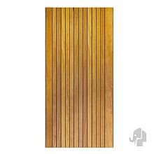 Elephant Tuindeur Stripes Black Hardhout FSC – 4,5x100x180 cm