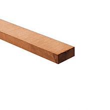 Azobe 050/100 Premium Quality, balk hit en mis geschaafd; 5x10x350 cm