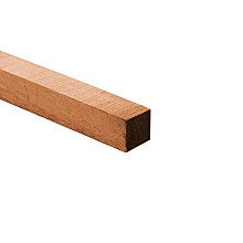 Azobe 080/080 Premium Quality, Balk hit en mis geschaafd; 8x8x500 cm