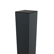 Boston Alu poortpaal 9x9x275 cm dikte 4 mm RAL7016