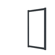 Boston maatwerk Enkele poort groot max (B) 200cm (H) 200cm incl insteekslot