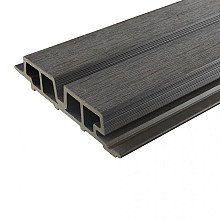 WPC WEO60 Fiberdeck Gardenwall Dark Grey – gevel- en tuinscherm plank 3,3x17x390 cm (wb 140 mm) FSC