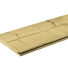 Groen Vuren FSC Rabat Dubbel; 1,9x12x360 cm – Duurzaam, sterk en veelzijdig