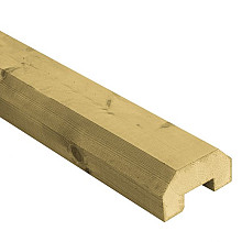 Groen Vuren FSC Deksloof; 5,8x11x420 cm – Duurzaam, Sterk en Ideaal voor Buitenprojecten