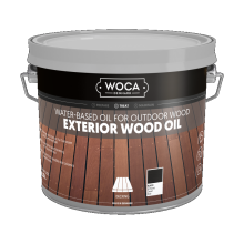 Woca Exterior Oil Zwart 2,5 ltr – Beschermt en verdiept de kleur van uw hout